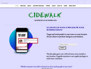 cidewalk.com screenshot