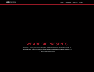 cidpresents.com screenshot