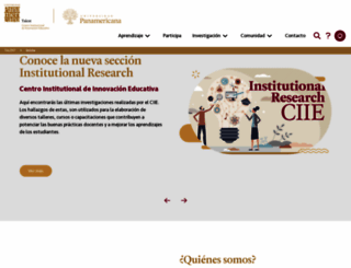 cie.up.edu.mx screenshot