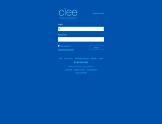 ciee.instructure.com screenshot