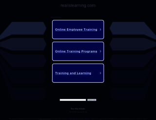 ciena.training.realislearning.com screenshot