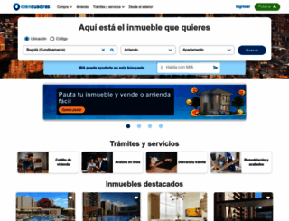 ciencuadras.com screenshot