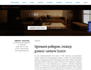 cieplydom.szczecin.pl screenshot