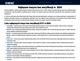 ciese.org screenshot