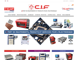 cif.fr screenshot