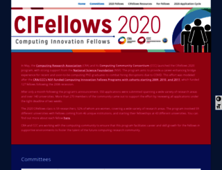 cifellows2020.org screenshot