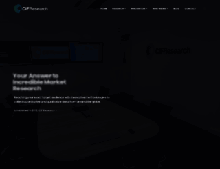 cifresearch.com screenshot