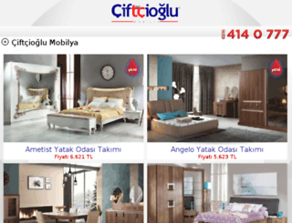 ciftcioglumobilya.com.tr screenshot