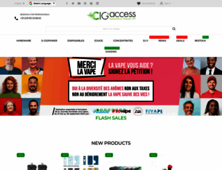 cig-access-pro.com screenshot