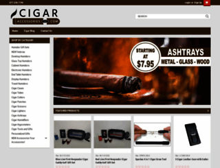 cigaraccessories.com screenshot