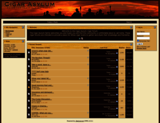 cigarasylum.com screenshot