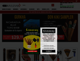 cigarboulevard.com screenshot