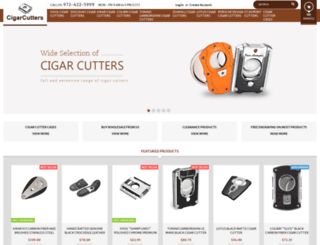 cigarcutters.com screenshot