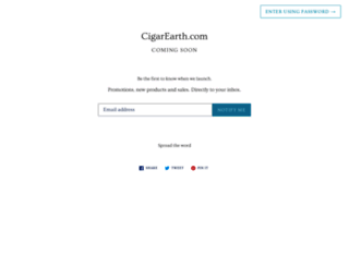 cigarearth.com screenshot