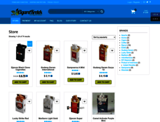 cigaretkretek.com screenshot