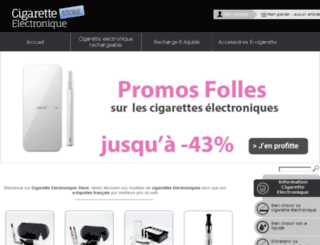 cigarette-electronique-store.com screenshot