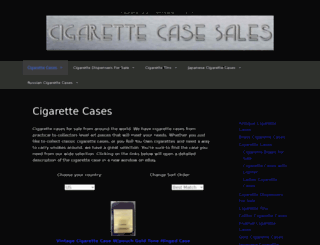 cigarettecasesale.com screenshot