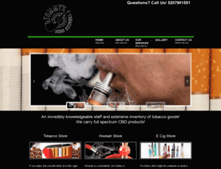 cigaretteshoptucson.com screenshot