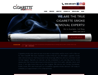 cigarettesmokeremoval.com screenshot
