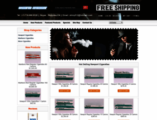 cigarettessupermarket.com screenshot