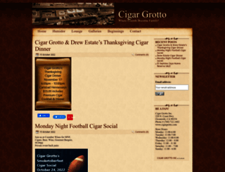 cigargrotto.com screenshot