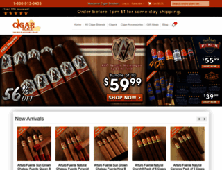 cigarplace.biz screenshot