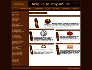 cigars-review.org screenshot