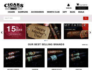 cigarsupply.com screenshot