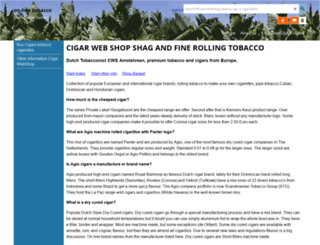 cigarwebshop.com screenshot
