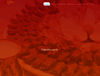 cigkofte.com.tr screenshot