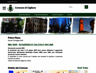 cigliano.net screenshot