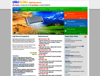 cigliklima.com screenshot