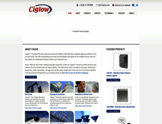 ciglow.co.uk screenshot