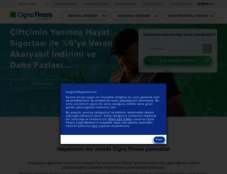 cignafinans.com.tr screenshot