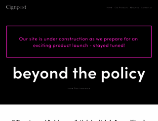 cignposthealth.co.uk screenshot