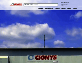 cignys.com screenshot
