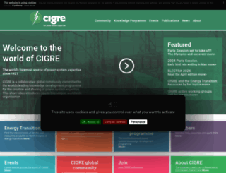 cigre.org screenshot