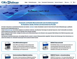 cika-software.de screenshot