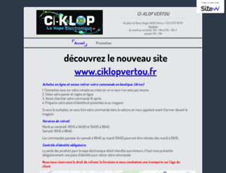 ciklopvertou.sitew.fr screenshot