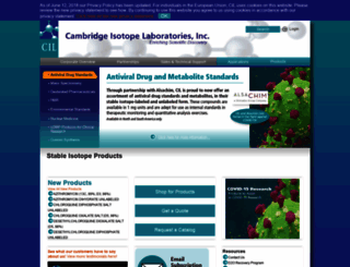 cil.isotope.com screenshot