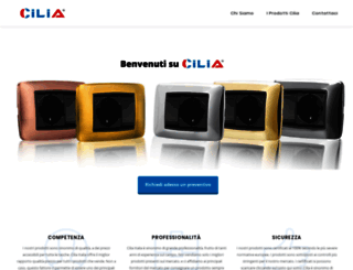 ciliaitalia.com screenshot