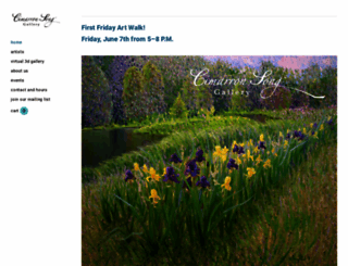 cimarronsonggallery.com screenshot