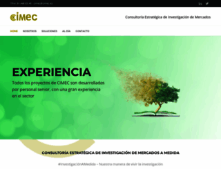 cimec.es screenshot