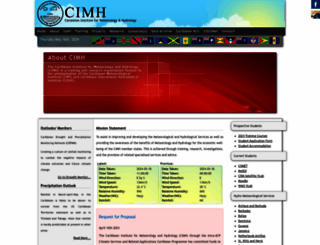cimh.edu.bb screenshot