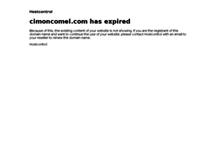 cimoncomel.com screenshot