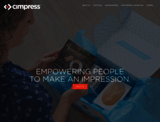 cimpress.com screenshot