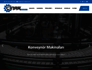 cinar-makina.com screenshot