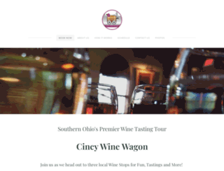 cincywinewagon.com screenshot