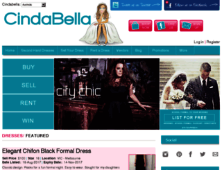 cindabella.com.au screenshot