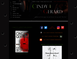 cindygerard.com screenshot